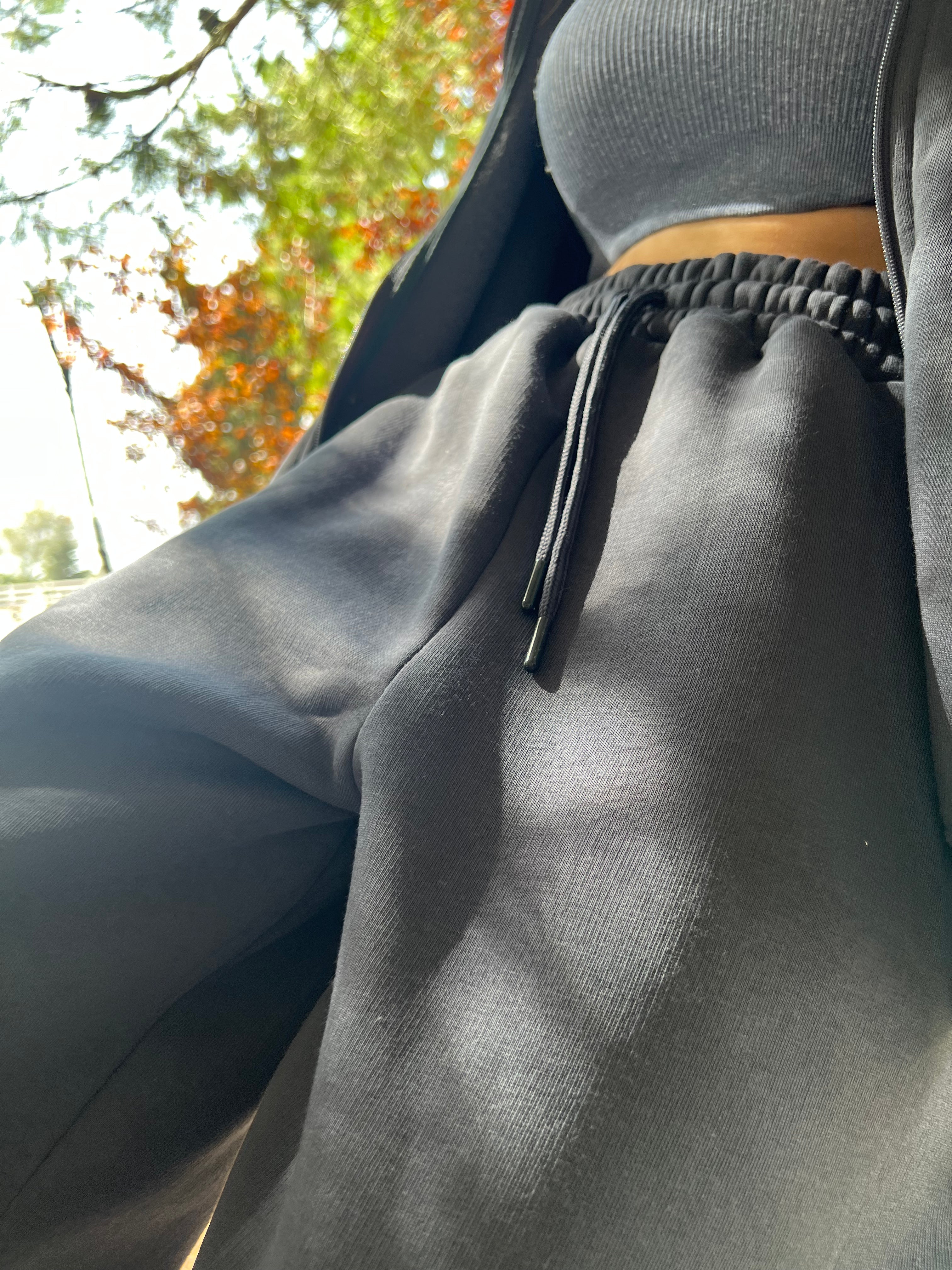 Ultra Kalın Eşofman Takımı (füme)