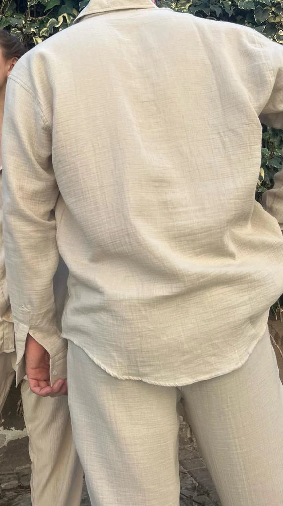 Man Keten Takım (Bej)