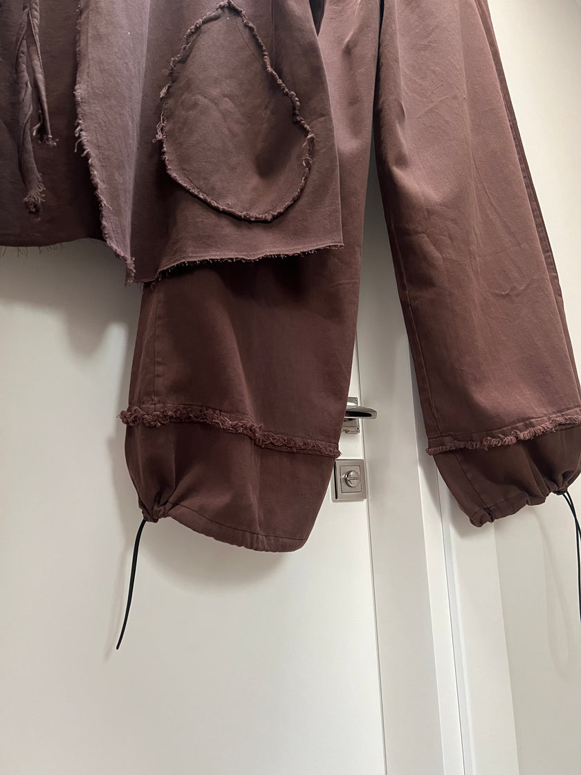 Pijtolon gabardin kahve(♻️)