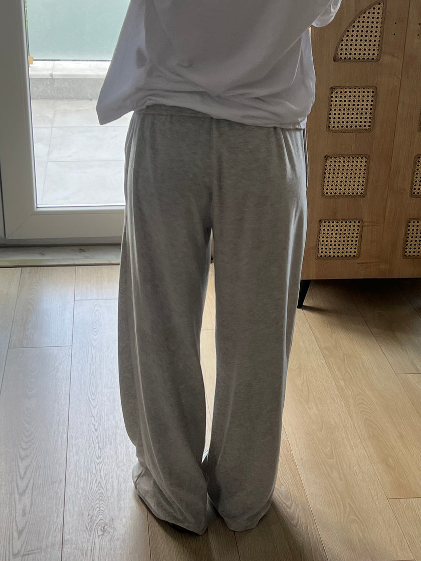 Kadife Pileli Eşoftolon (gri)