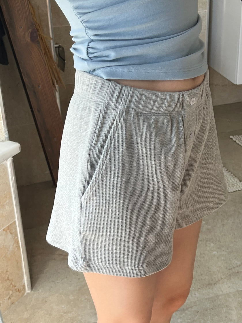 Boxer havlu Şort (gri)