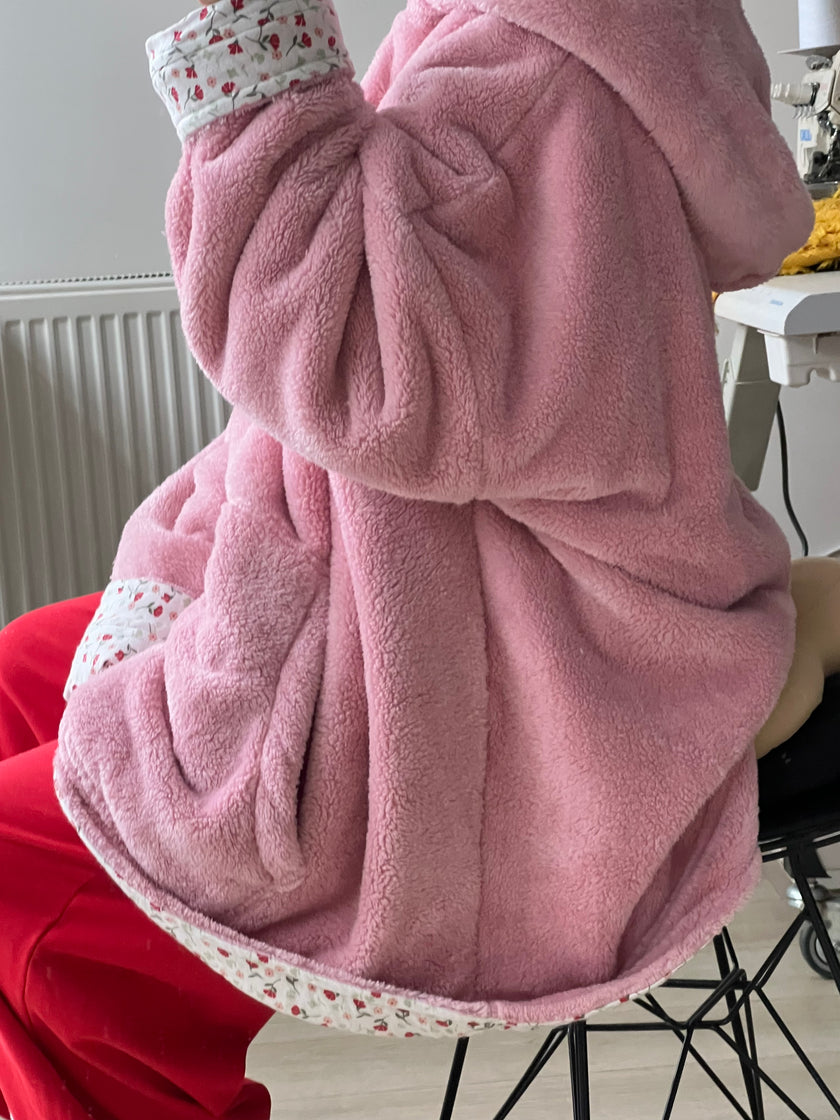 Çift taraflı MışılPuff (pembe)