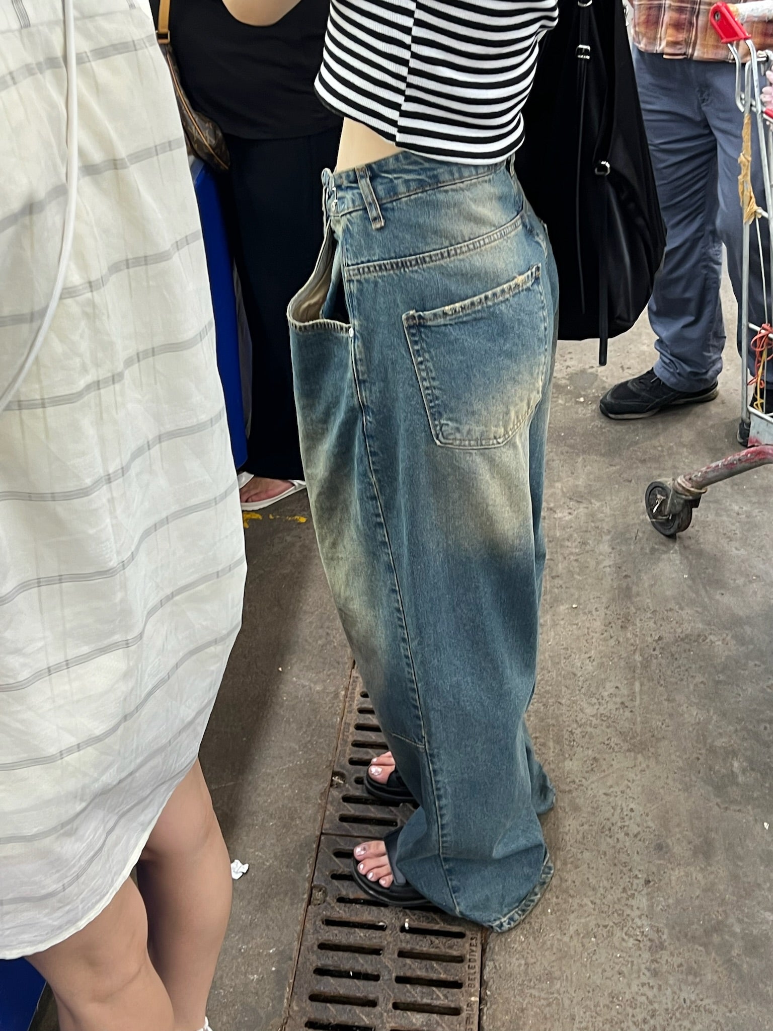 Kopça Tokalı Baggy Pants