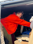 Turuncu Şardonlu Hoodie