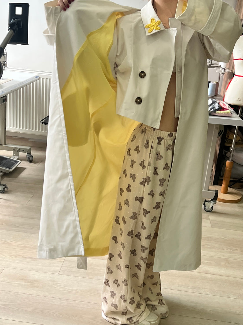 Twin Trençkot Bej (♻️)