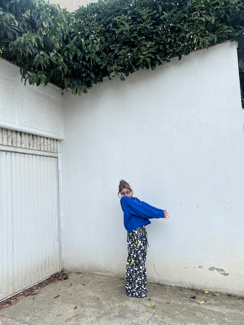 Sax şardonlu Hoodie