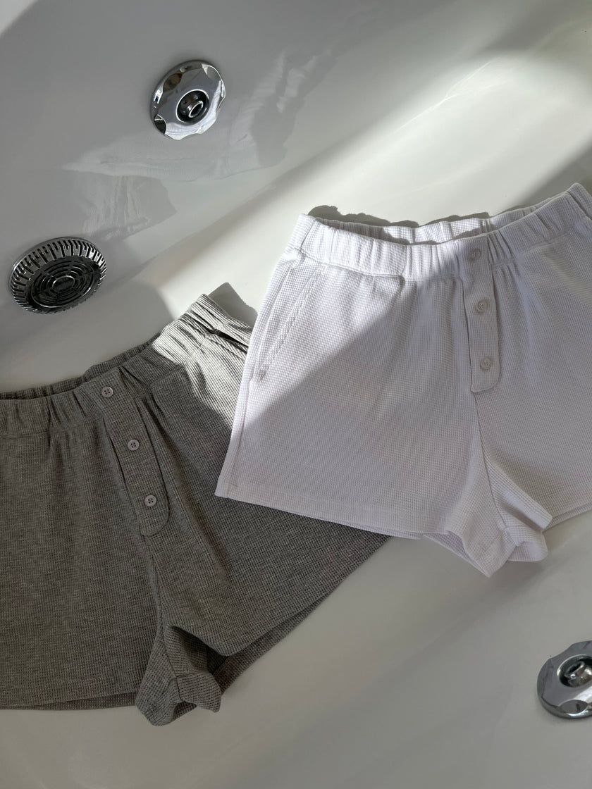 Boxer havlu Şort (beyaz)