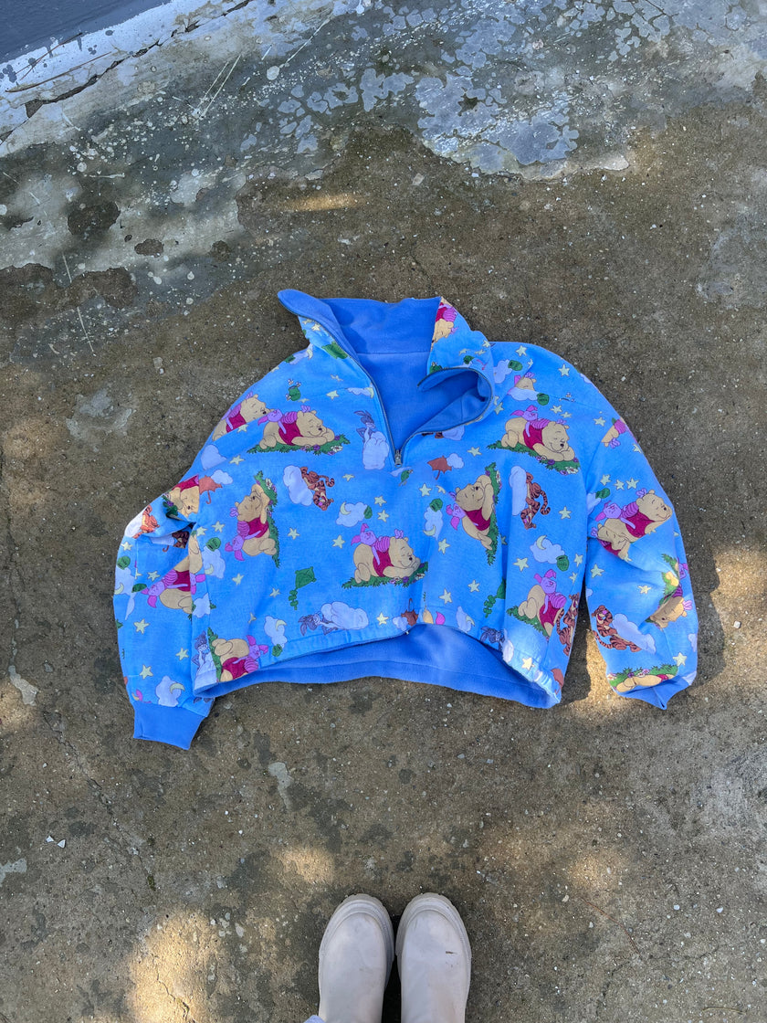 Çift Taraflı Poohoodie(mavi)