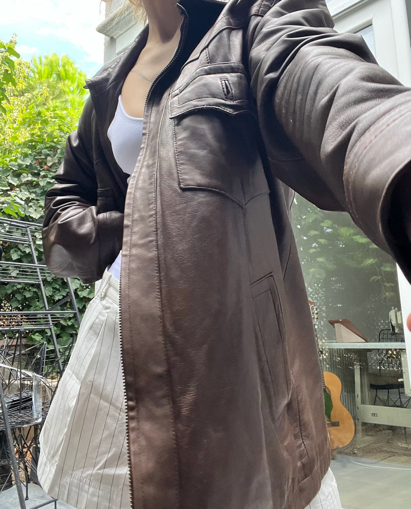 Sr Unisex Kalın Deri