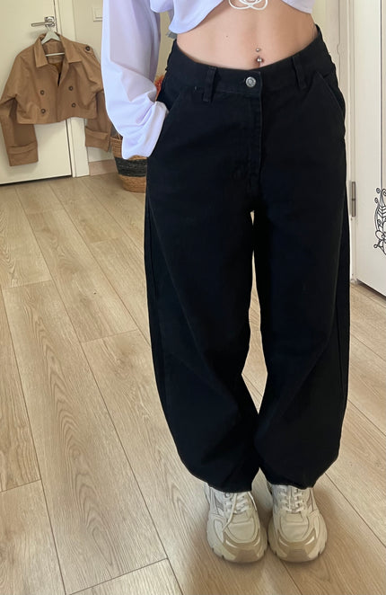 Black Baggy Pants