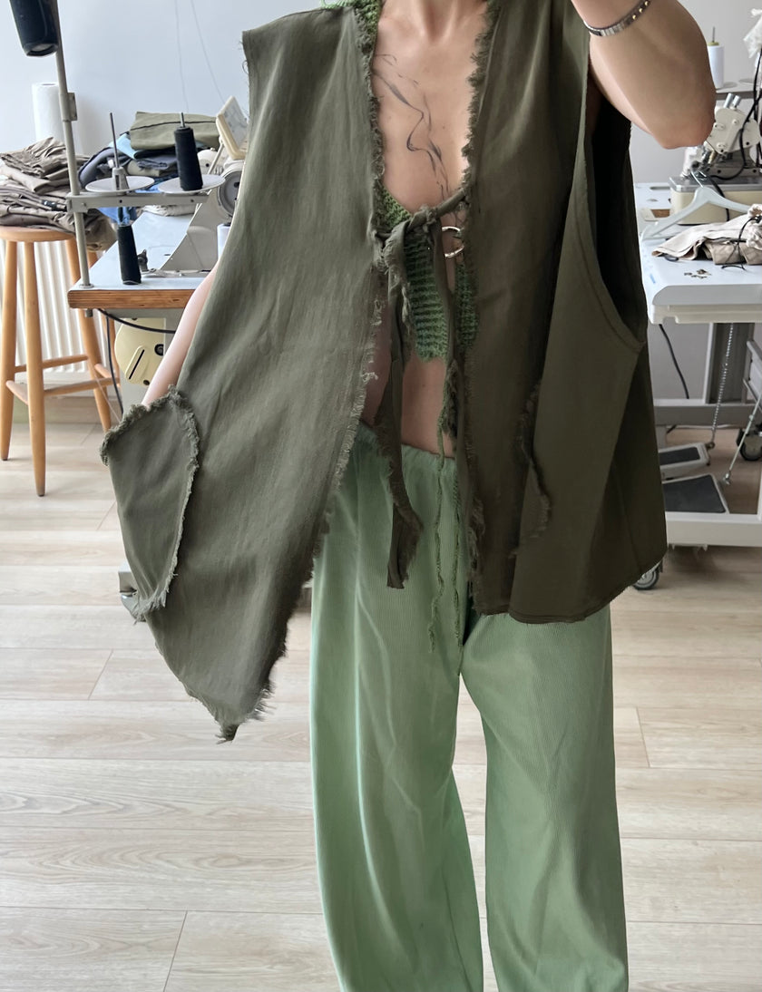 Gabardin yelek(♻️)