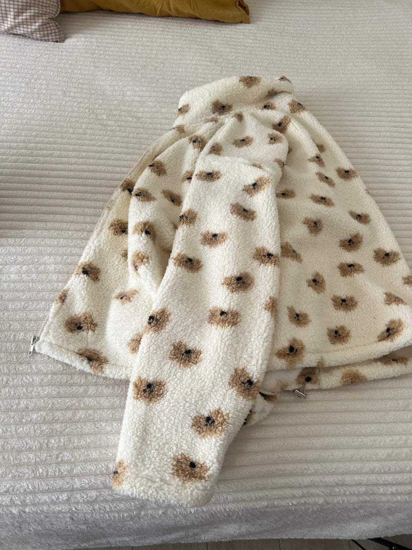 Köpüş Desen Montumsu Ceket