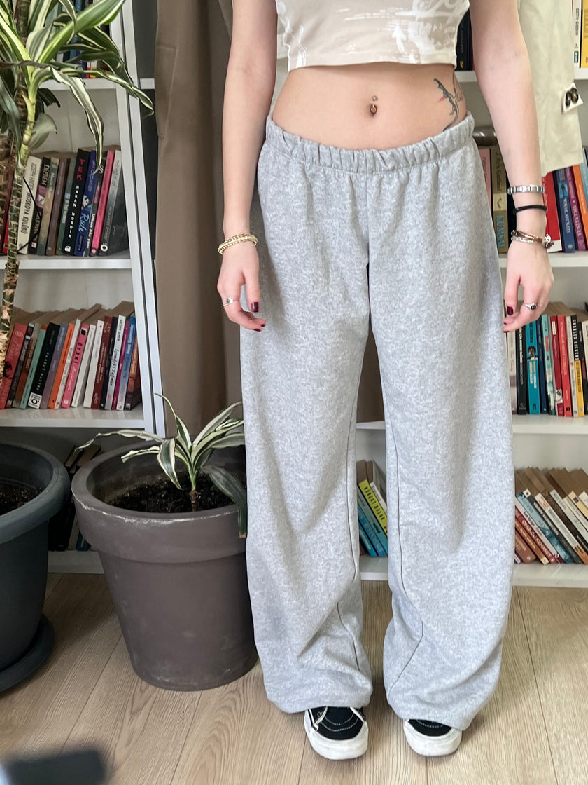 Soleil havlu eşofman altı(gri)