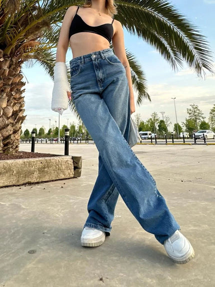 Koyu ton straight jean (p2)