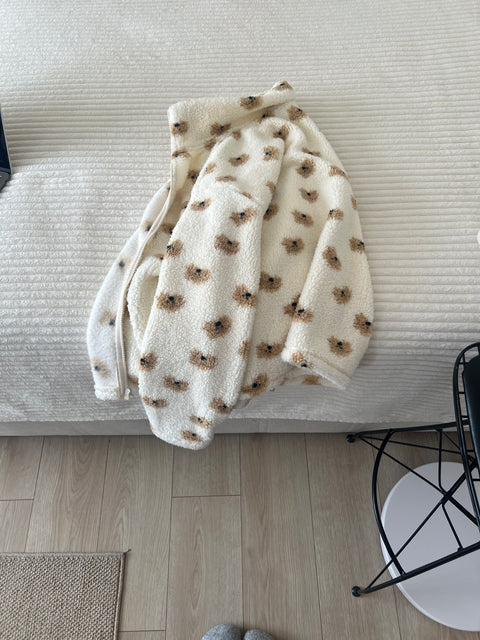 Köpüş Desen Montumsu Ceket