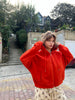 Turuncu Şardonlu Hoodie