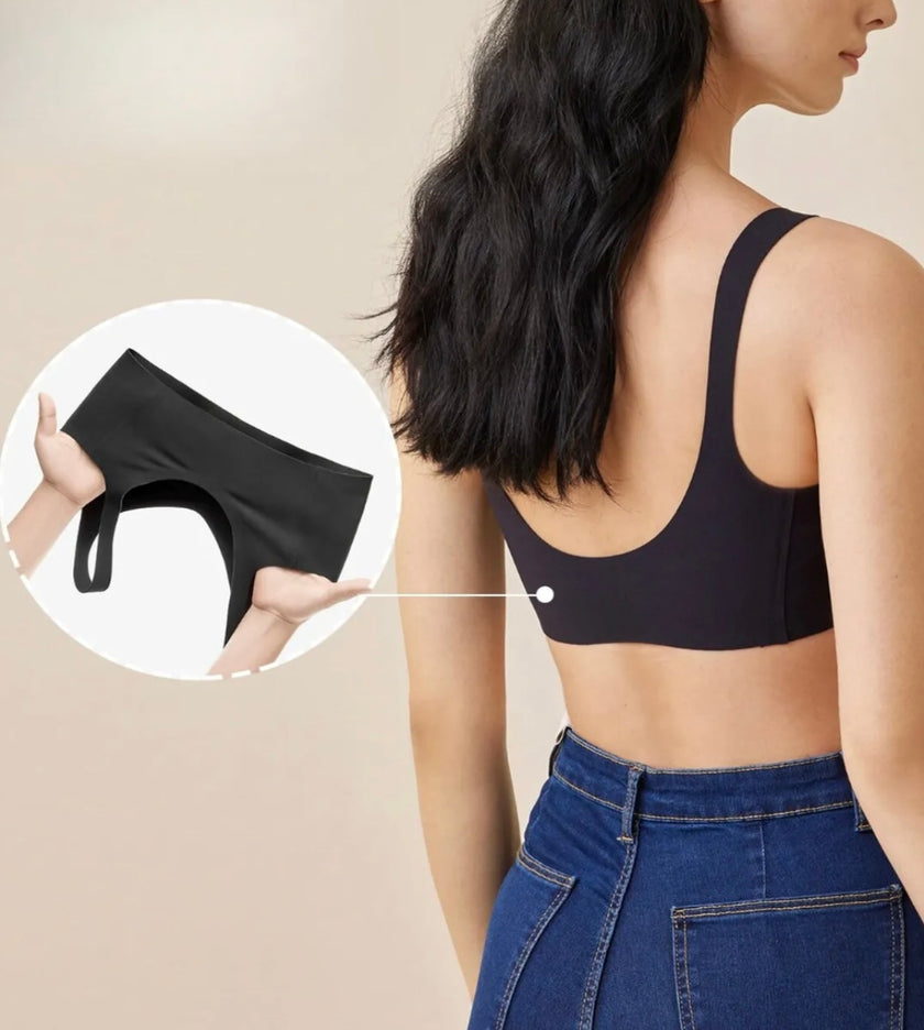 Lazer kesim Dikişsiz Bra Sütyen