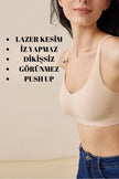 Lazer kesim Dikişsiz Bra Sütyen