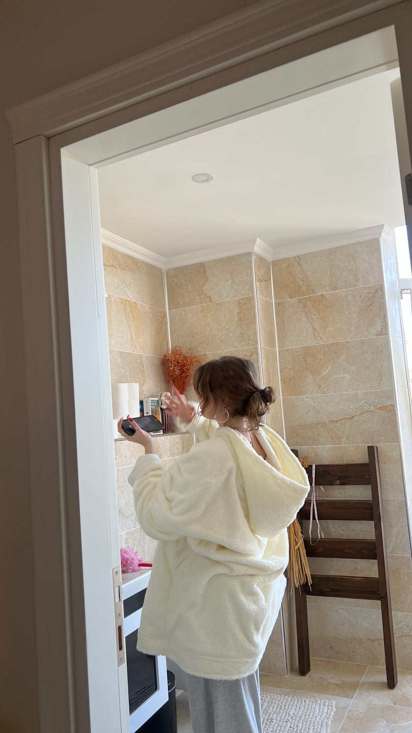 Çift taraflı Giyilebilir Battaniye