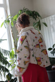 Çift taraflı Poohoodie(beyaz)