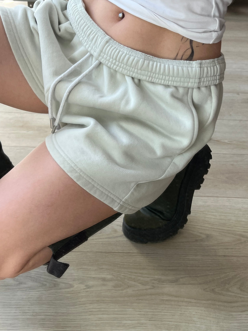 Pamuklu pastel Şort