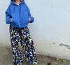 Sisli Mavi Hoodie