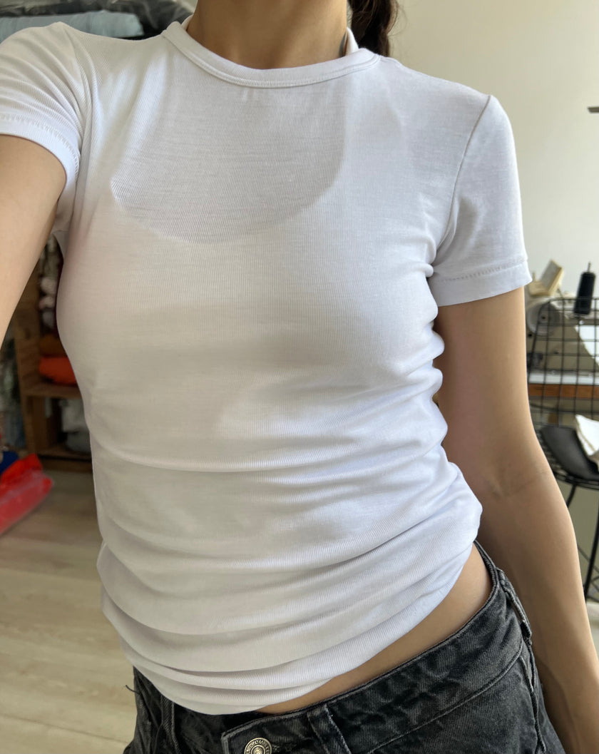 Pamuklu Dar/Uzun Tişört