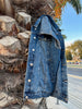 Denim Oversize Yelek