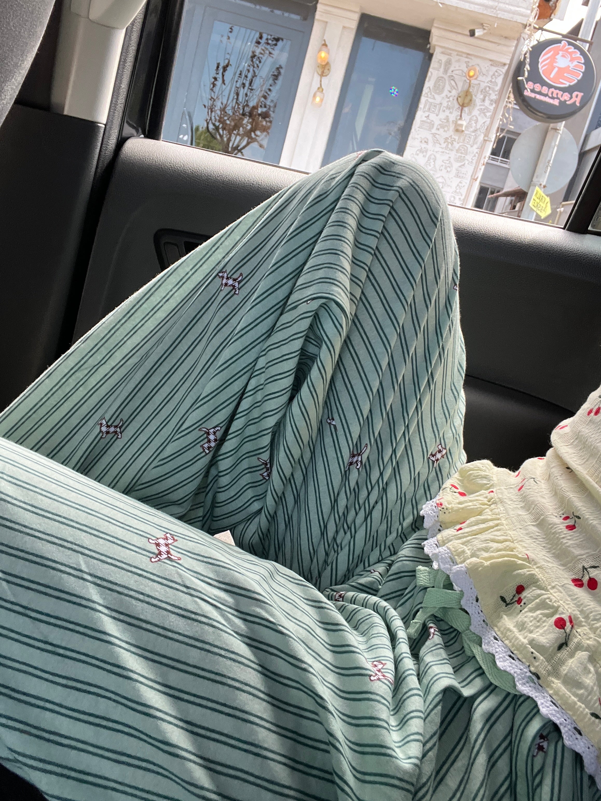 Pijtolon Mint Stripe