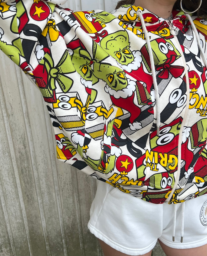 The Grinch Kapüşonlu Ceket