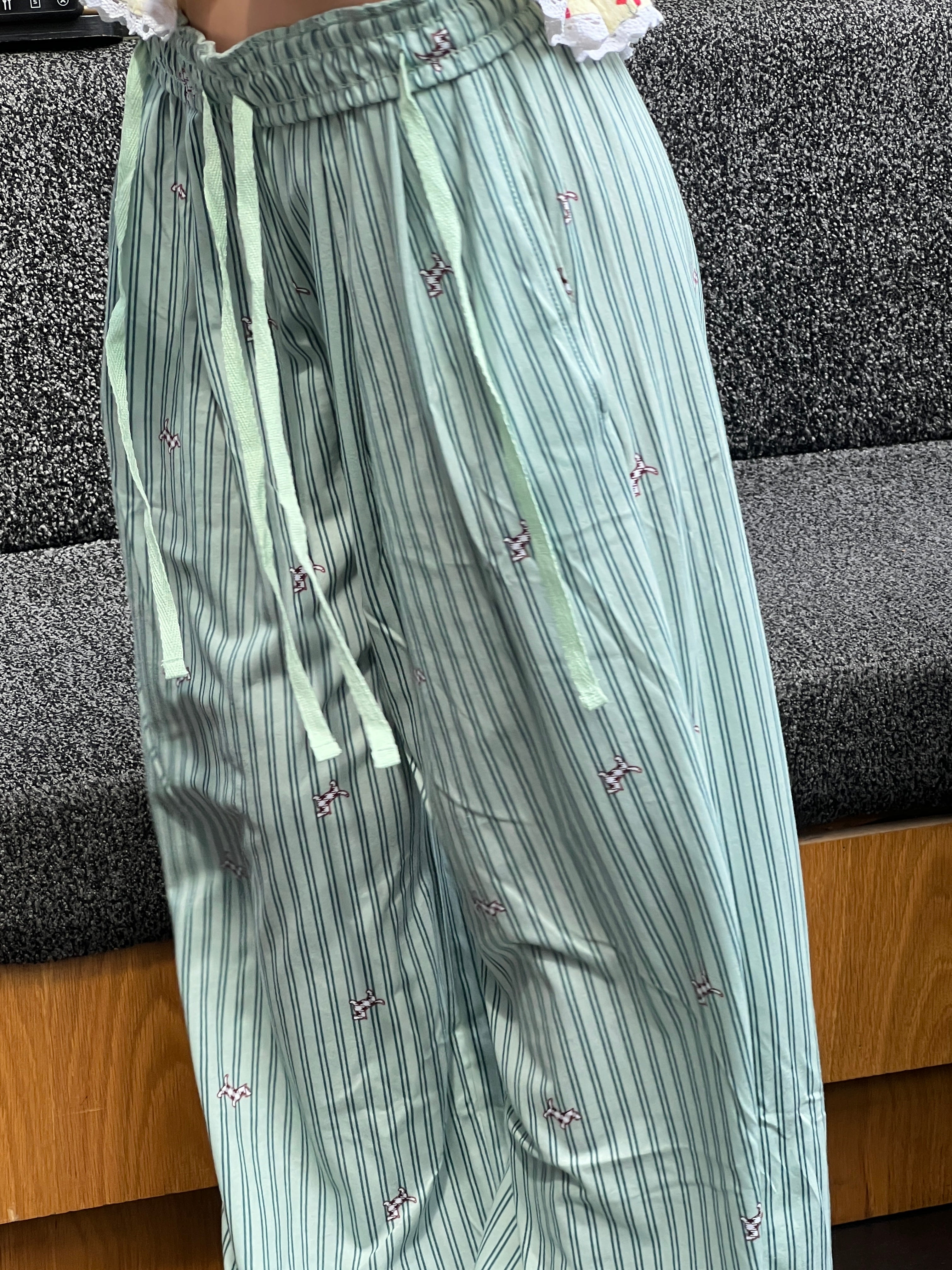 Pijtolon Mint Stripe