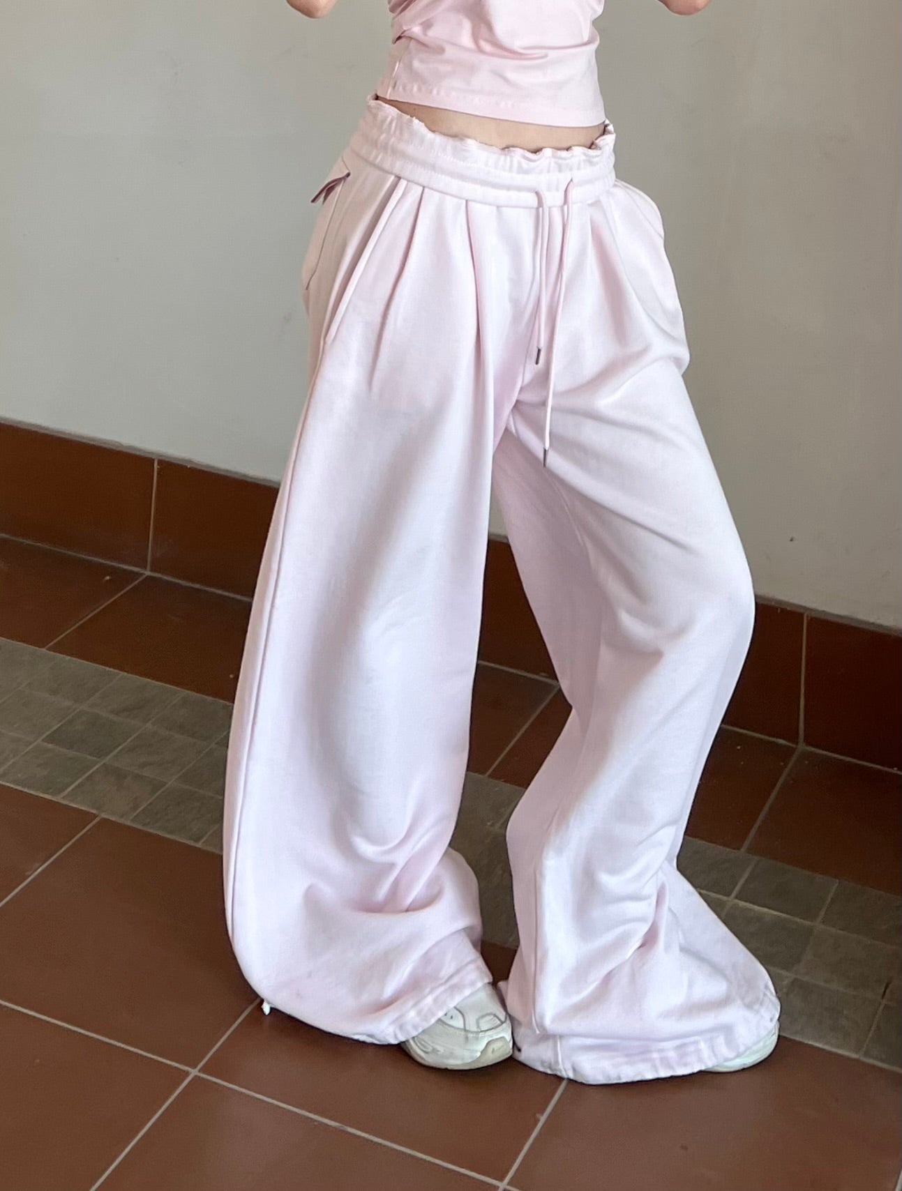 Eşoftolon Şeritli Pink