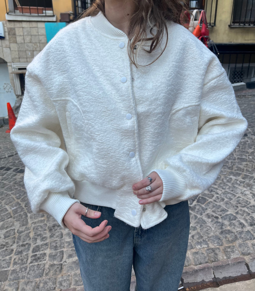 Frankie Bomber (beyaz)