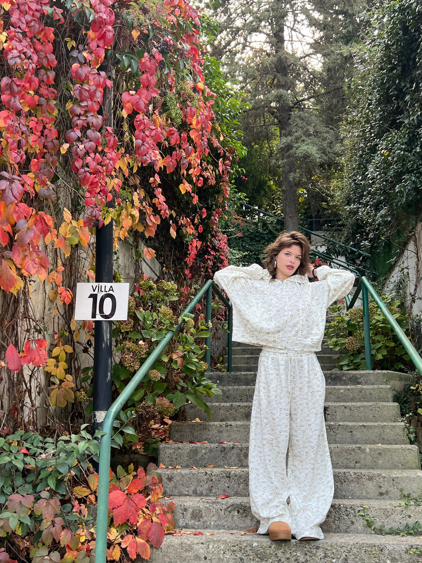 Desenli Eşofman Takımı