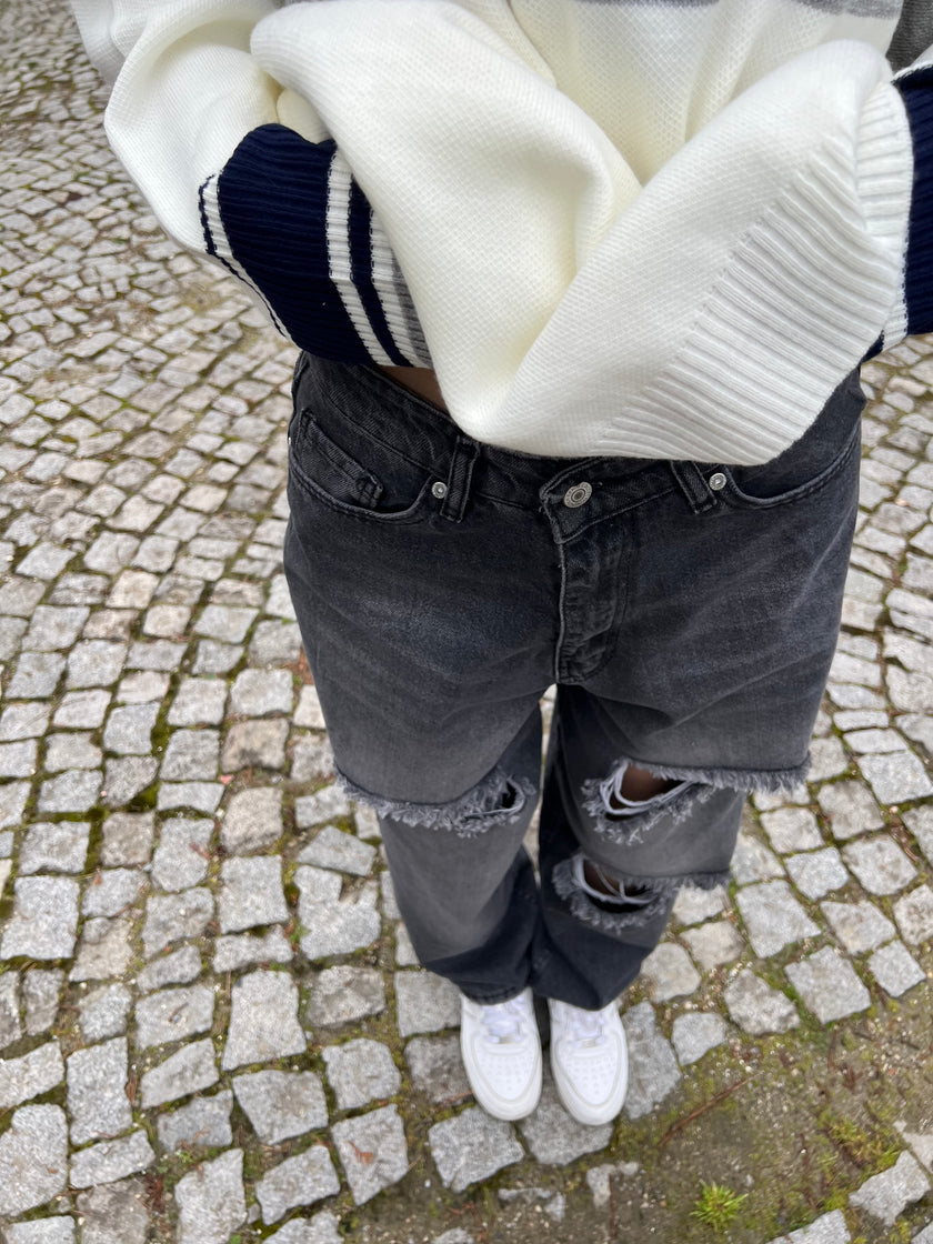 Lazerli Füme Baggy (milli kalıp)