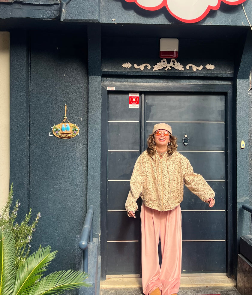 Leopar Kalın Hoodie