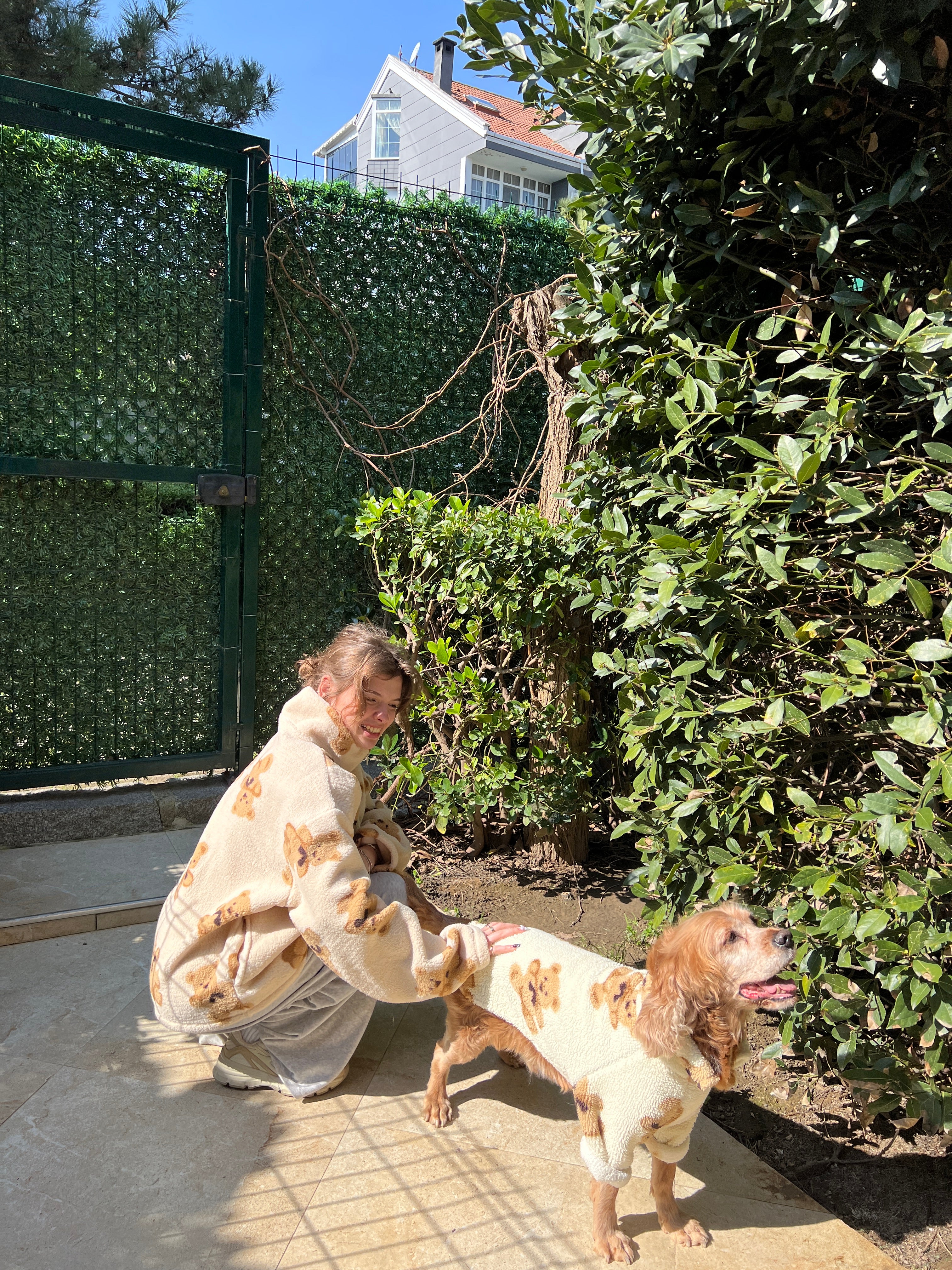 Ayıcık Desen Montumsu Ceket