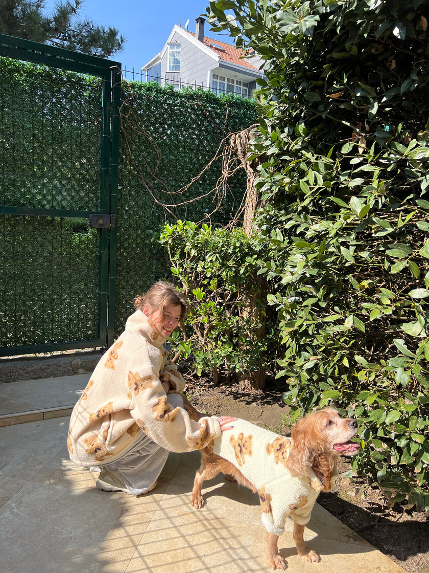 Ayıcık Desen Montumsu Ceket