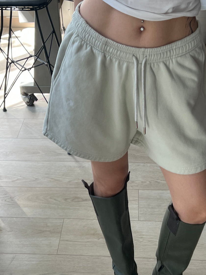 Pamuklu pastel Şort