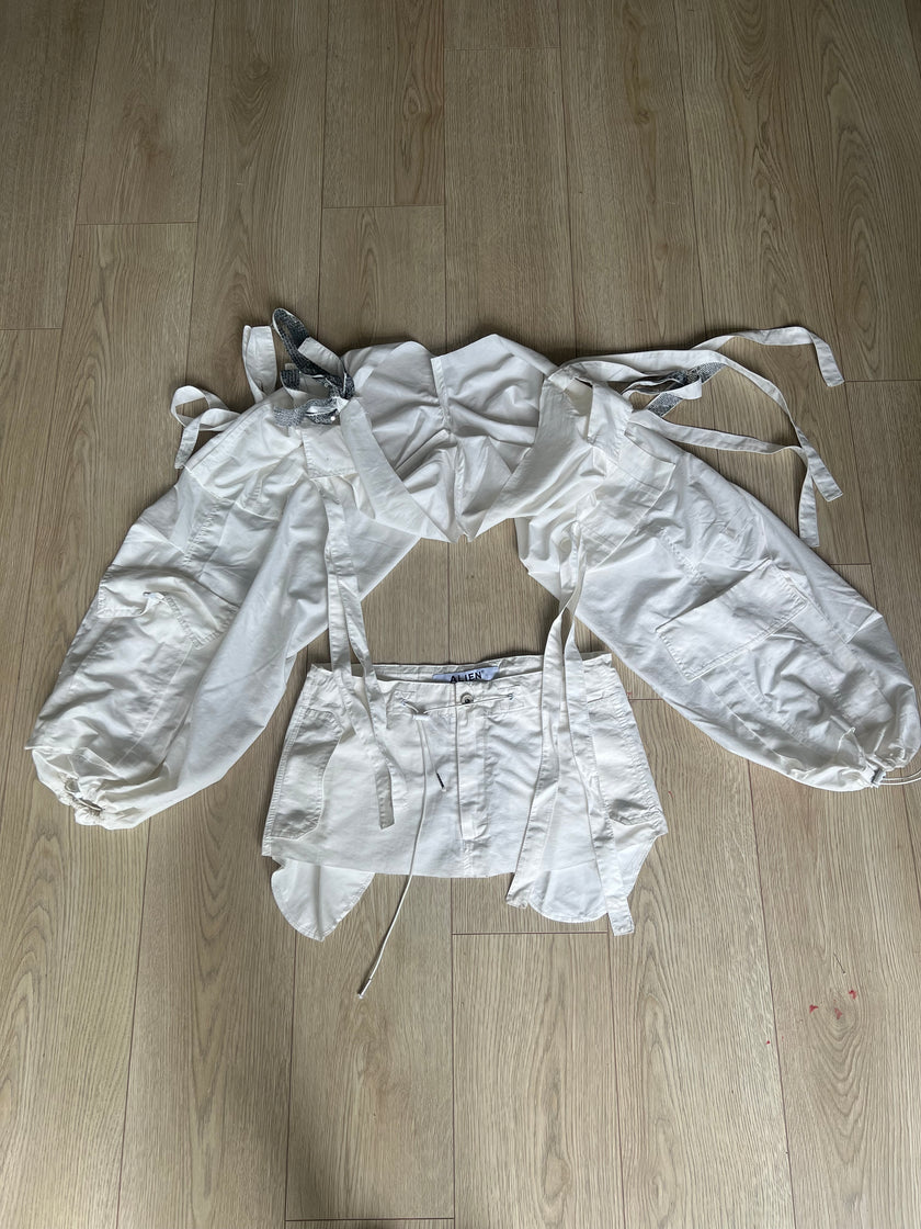 Paraşüt etek/bolero Takım(♻️)