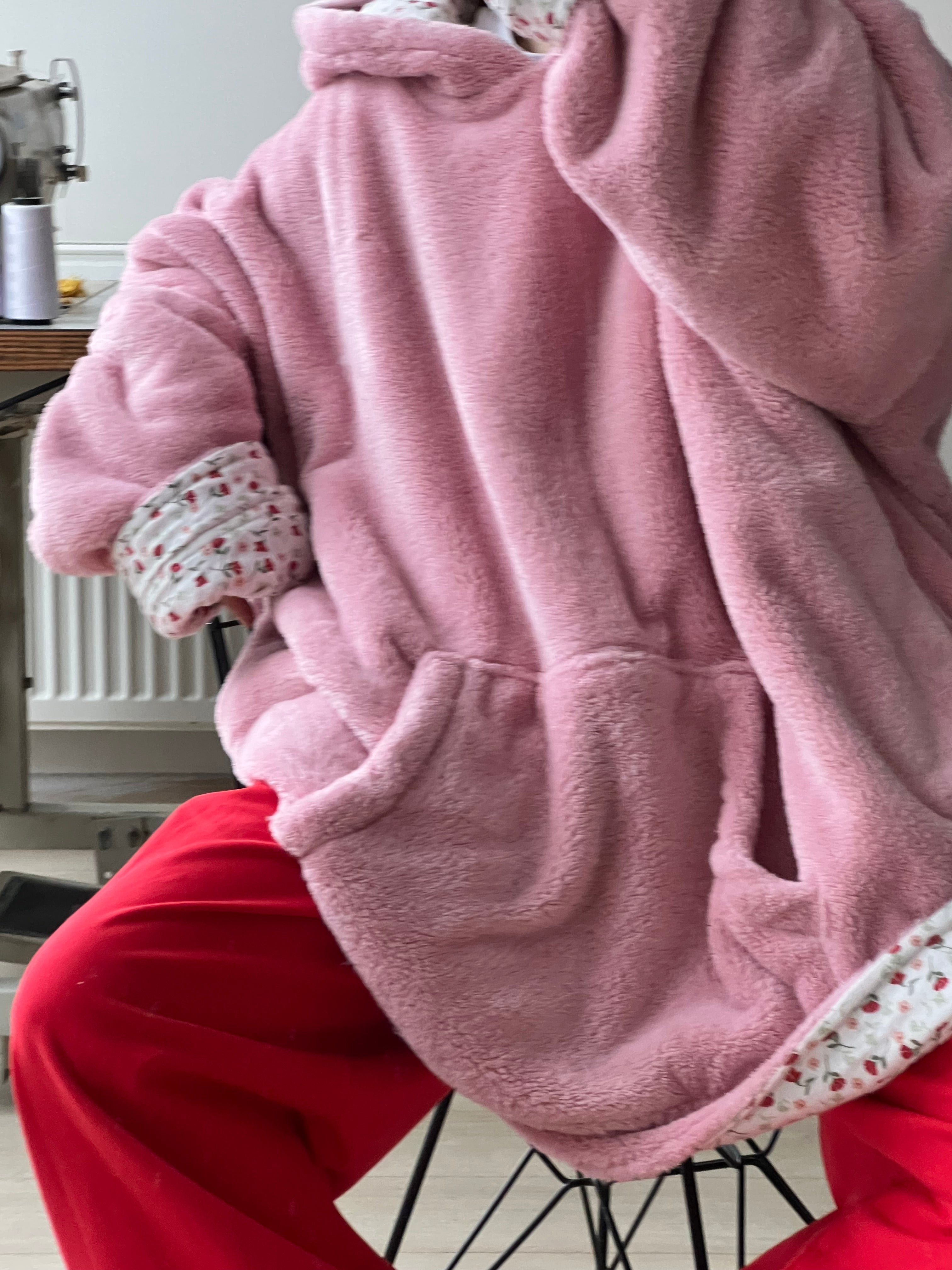 Çift taraflı MışılPuff (pembe)