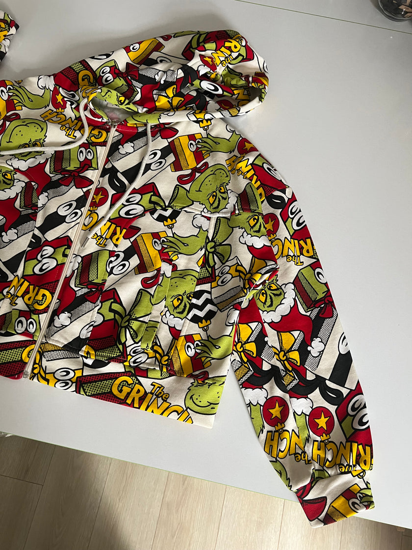 The Grinch Kapüşonlu Ceket