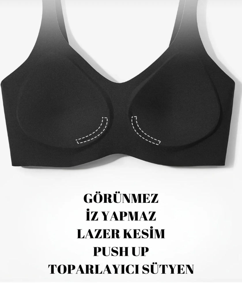 Lazer kesim Dikişsiz Bra Sütyen