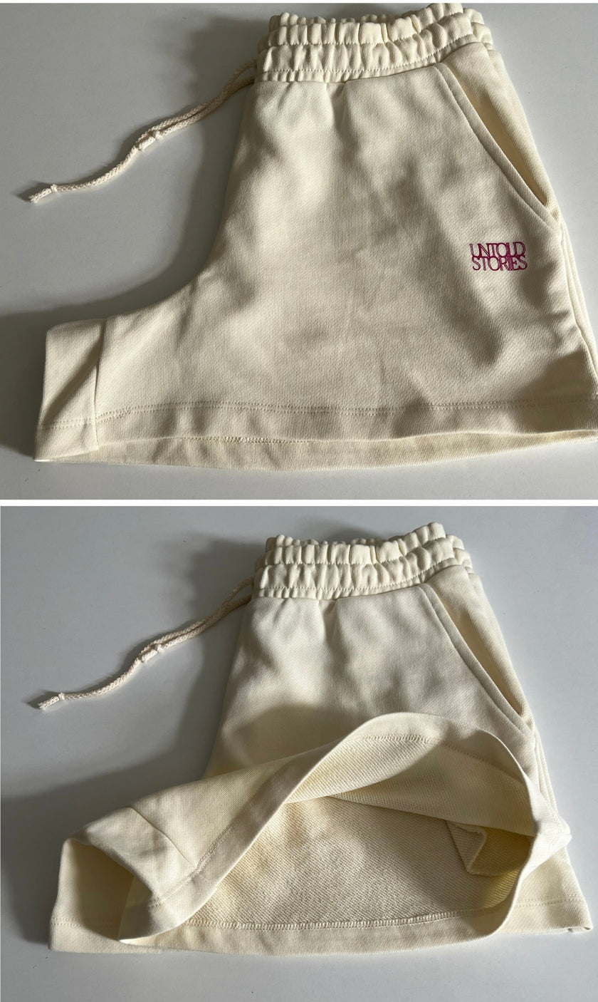 Pamuklu pastel Şort