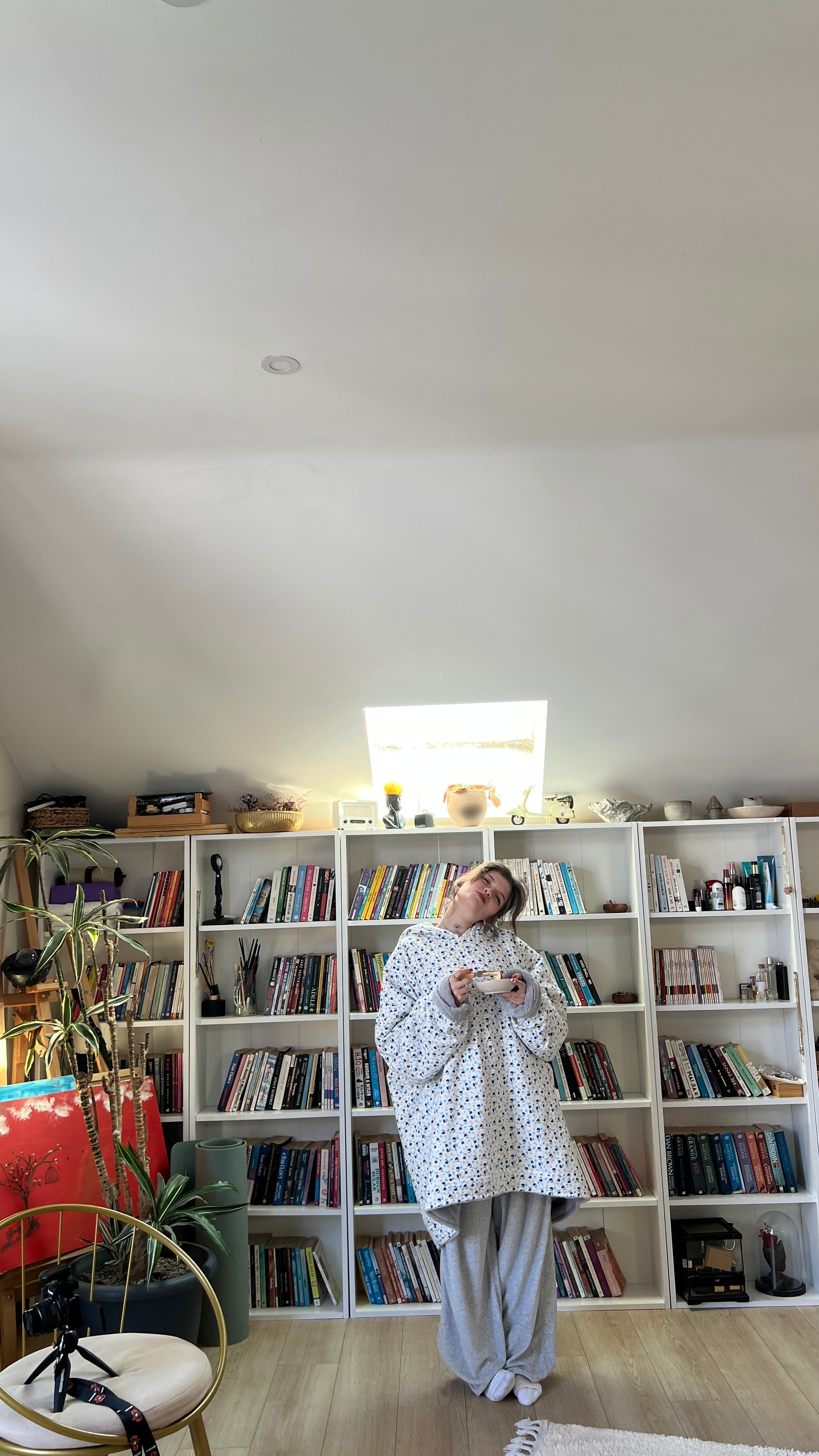 Çift taraflı MışılPuff (mavi gri )