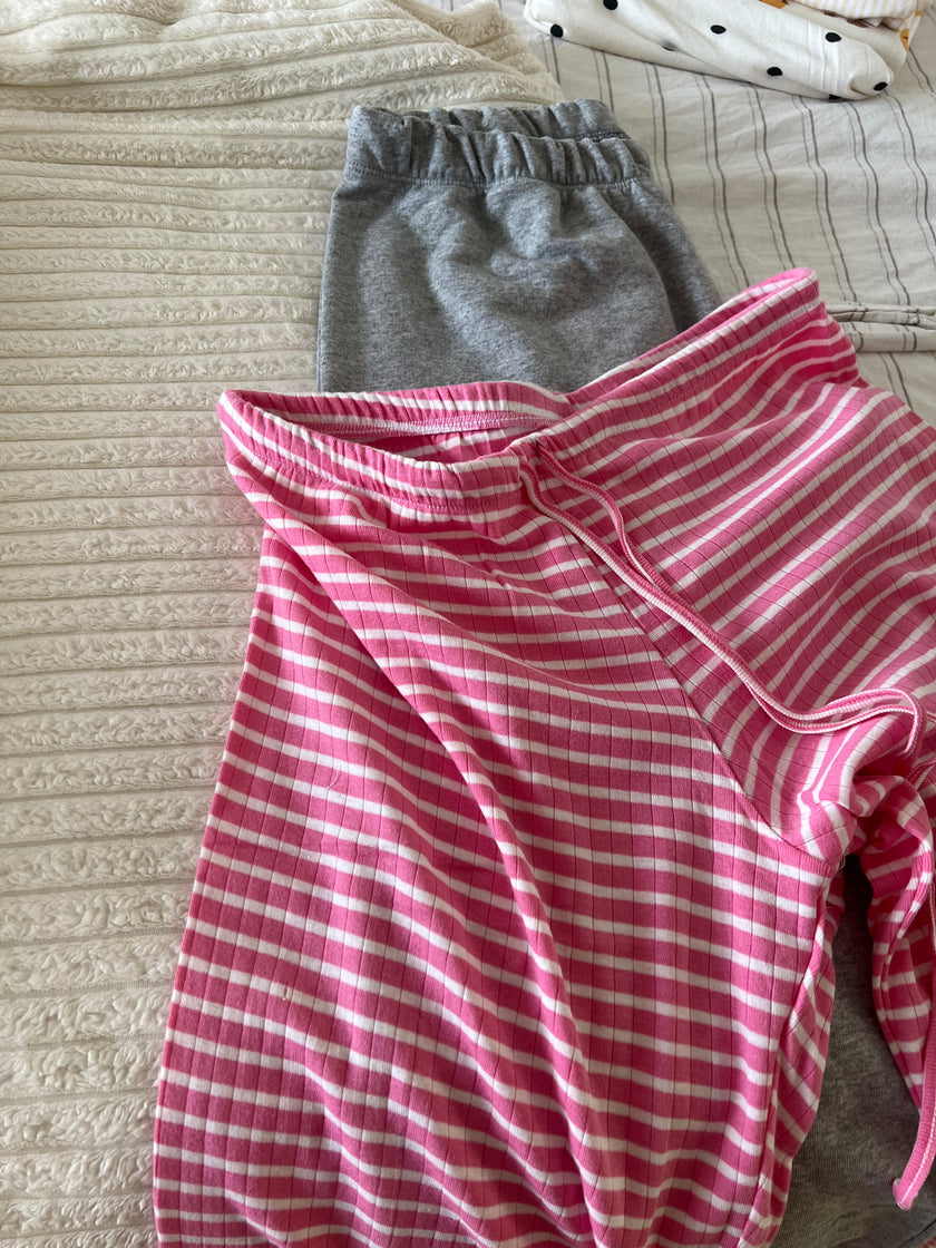 Pijtolon Soleil Çizgili(pink)