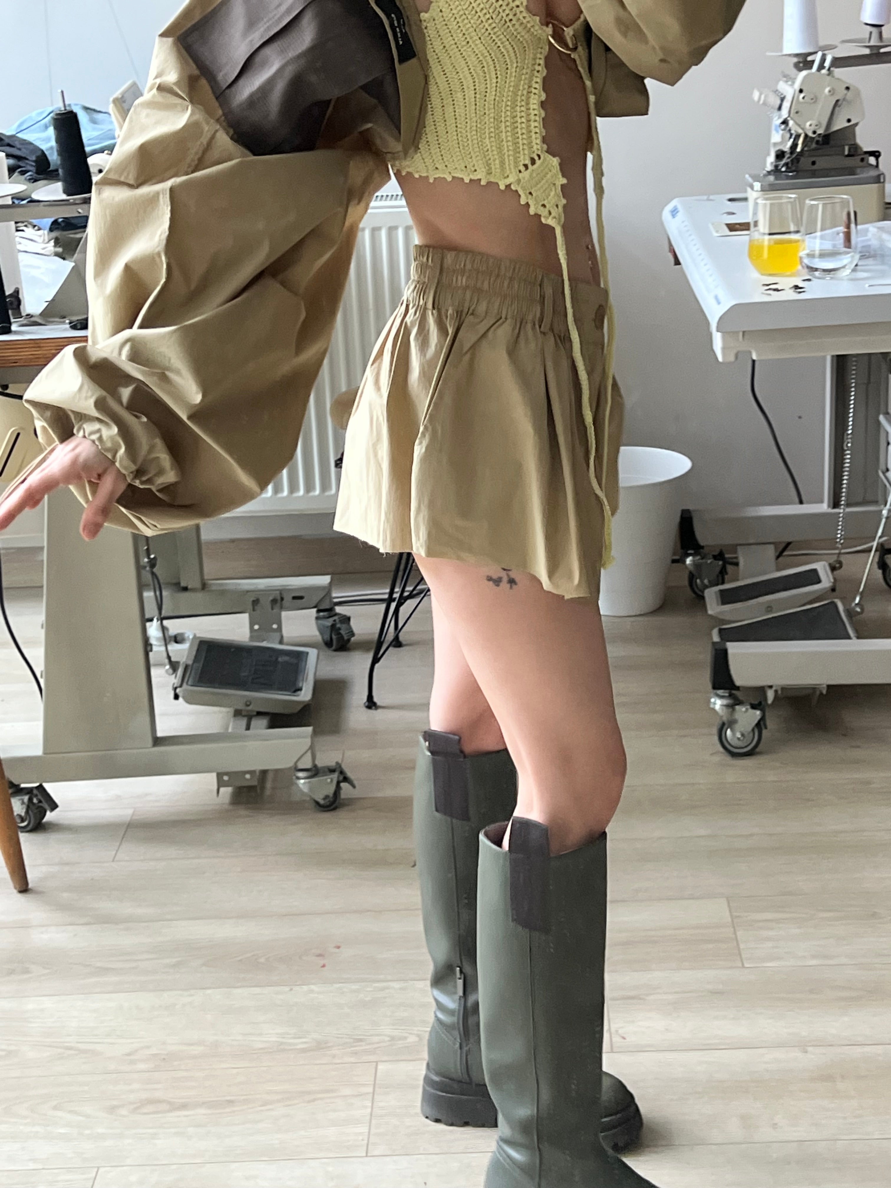 Paraşüt Etek-Bolero Takım(♻️)