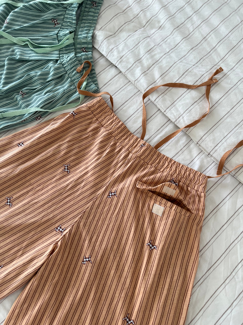 Pijtolon Mocha Stripe