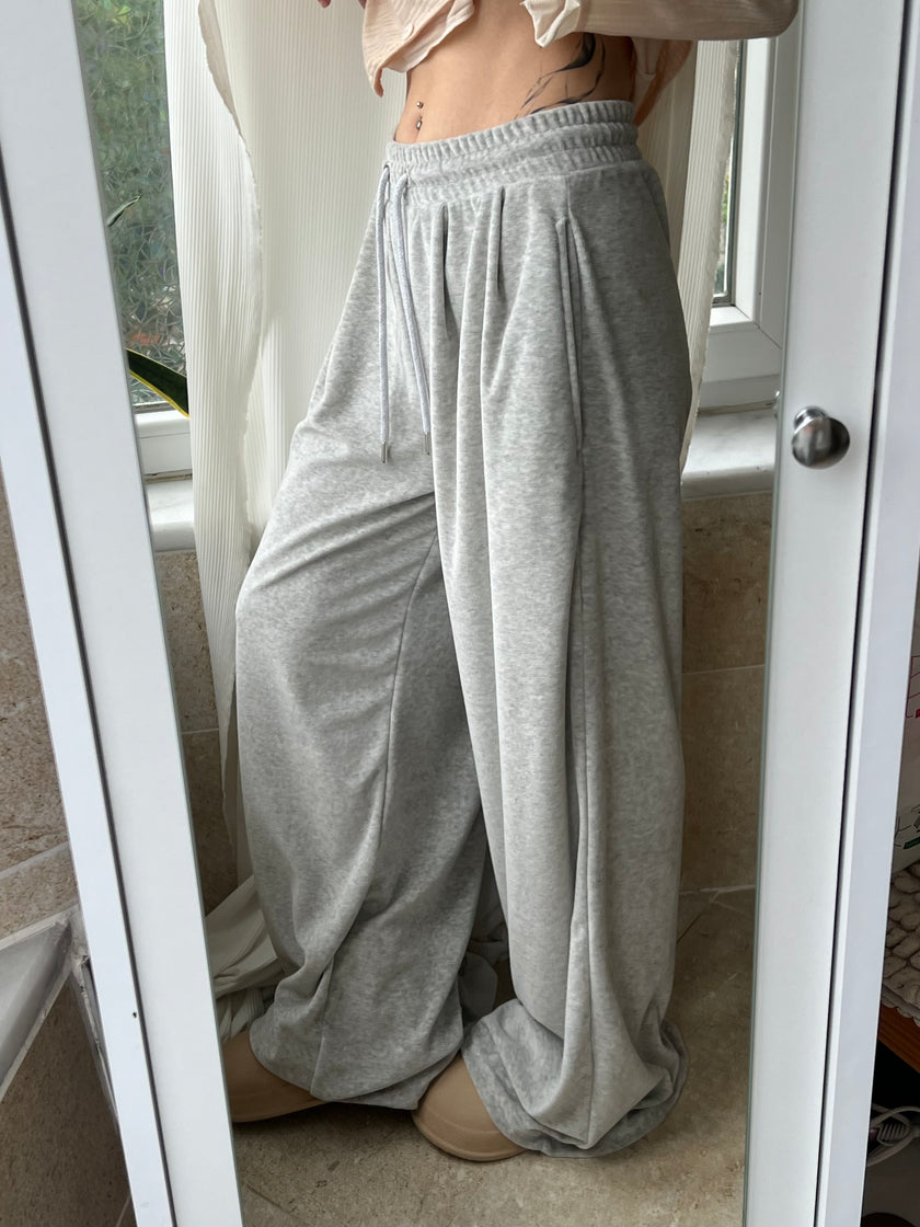 Kadife Pileli Eşoftolon (gri)