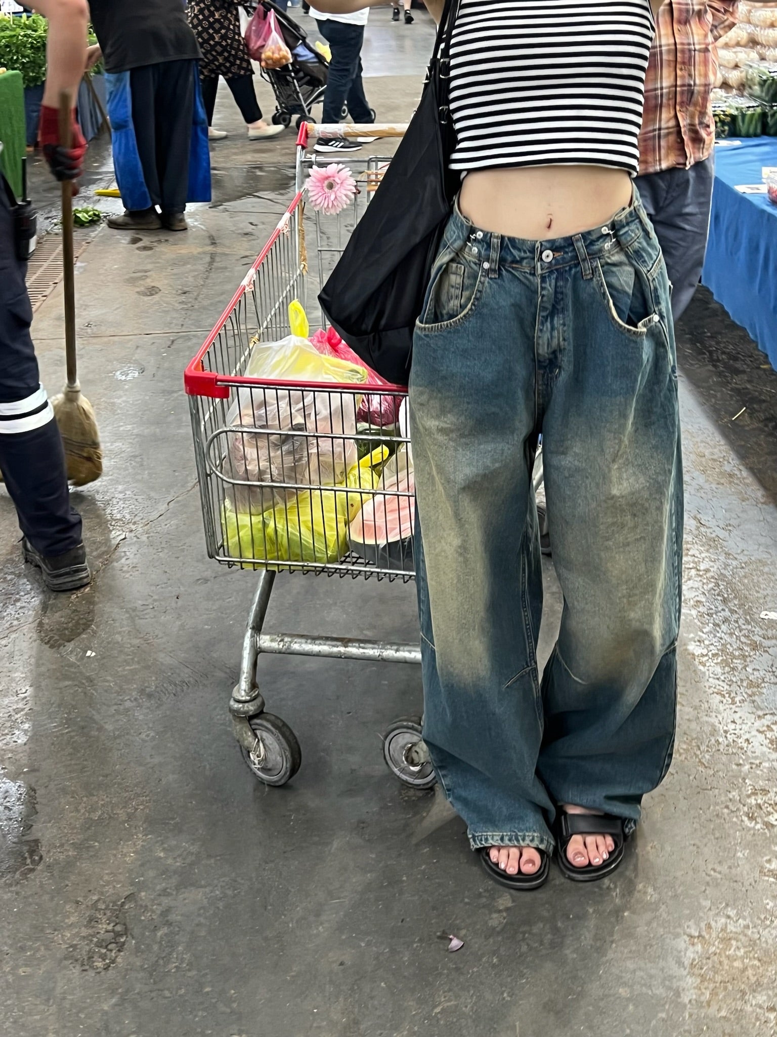 Kopça Tokalı Baggy Pants